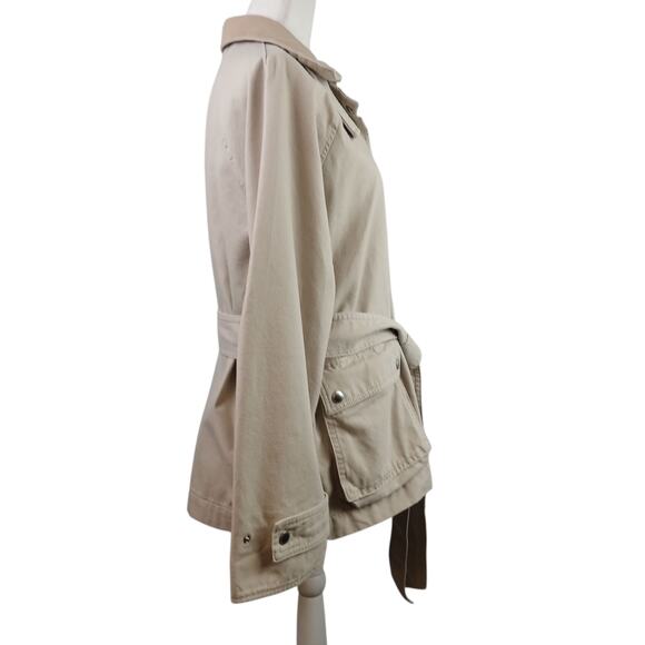 AE American Eagle SZ M/L 100% Cotton Canvas Barn Jacket Chore Coat NWOT - Picture 4 of 9